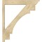 Ekena Millwork Merced Traditional Rough Sawn Outlooker, Douglas Fir, 6"W x 34"D x 38"H OUT06X34X38MRC01RDF - alternate 4